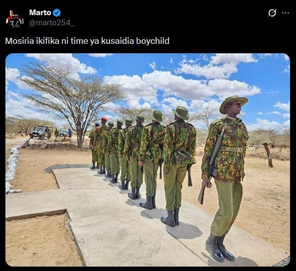 Marto marto254 mosiria ikifika ni time ya kusaidia boychild