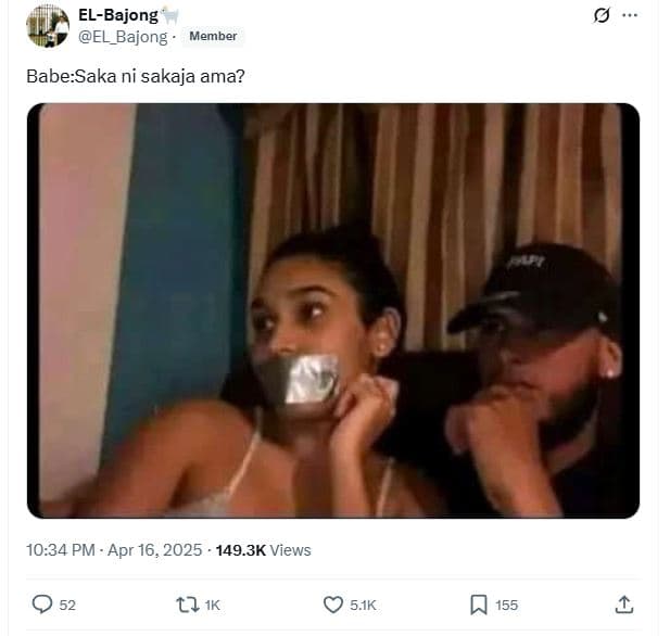 Elbajong el_bajong member babesaka ni sakaja ama? 10.34 pm apr 16, 149.3k views