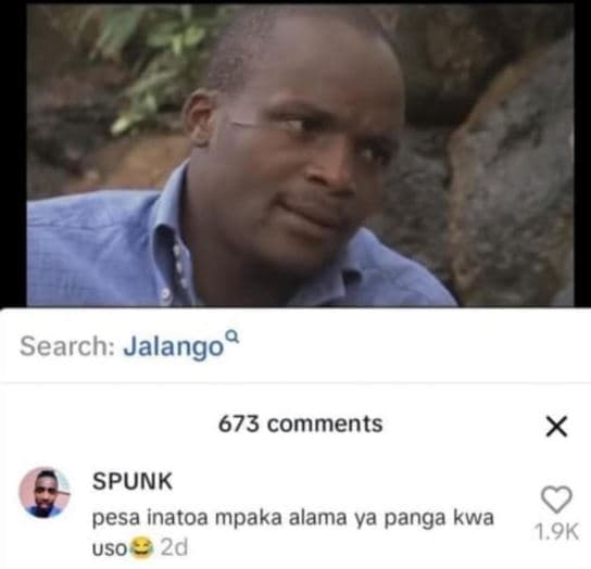Search jalango 673 comments x spunk pesa inatoa mpaka alama ya panga kwa uso 2d
