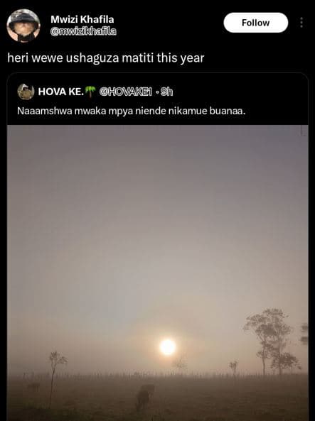 Mwizi khafila ufzikhafla follow heri wewe ushaguza matiti this year hova ke_ hov