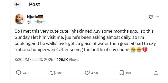 Post njeriet njerilynh so met this very cute cute lighskinned guy some months ag