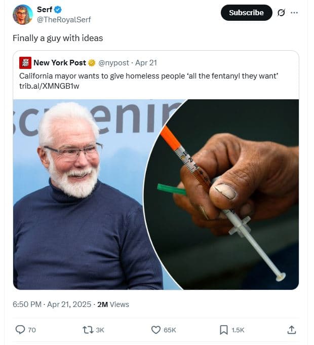 Serf theroyalserf subscribe finally a guy with ideas new york post nypost apr 21