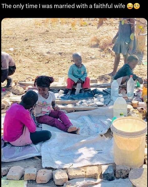 The only time was married with a faithful wife