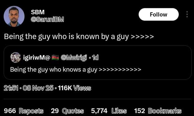 Sbm arunibm follow being the guy who is known by a guy igiriwm mwfrig 1 being th