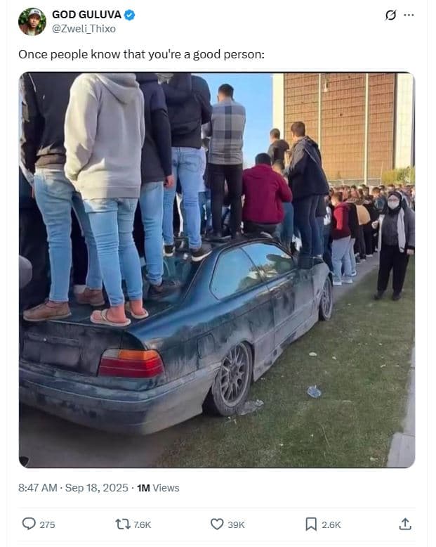 God guluva zweli_thixo once people know that you're a good person 8.47 am , sep