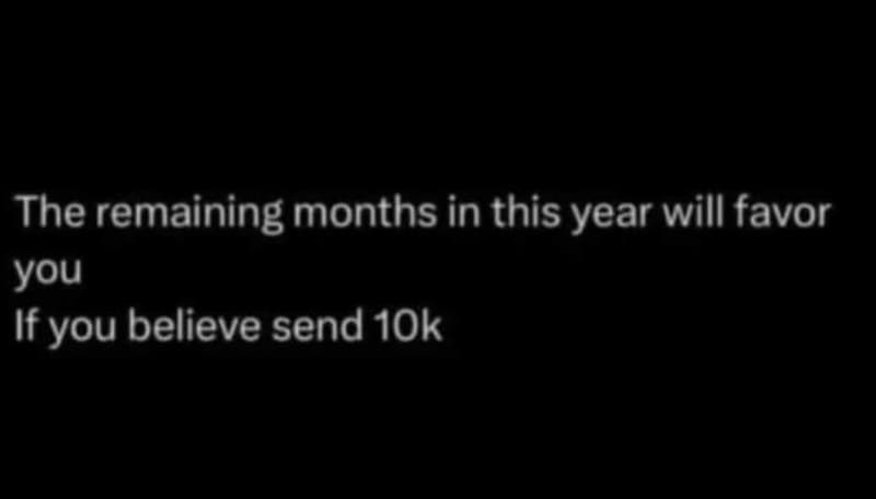The remaining months in this year will favor you if you believe send 1ok