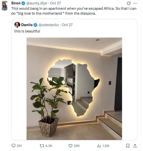 Siren aunty_diye oct 27 this would bang in an apartment when you've escaped afri