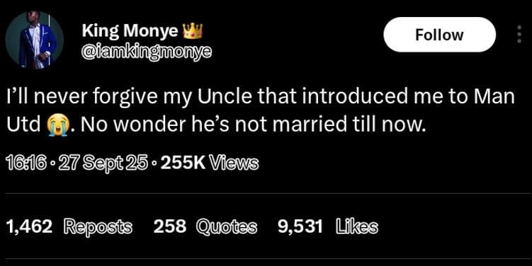 King monye damkingmonye follow ill never forgive my uncle that introduced me to