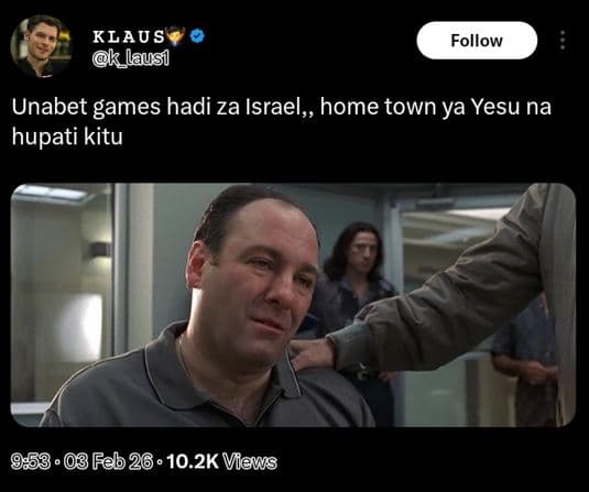 Klau s klausi follow unabet games hadi za israel, , home town ya yesu na hupati
