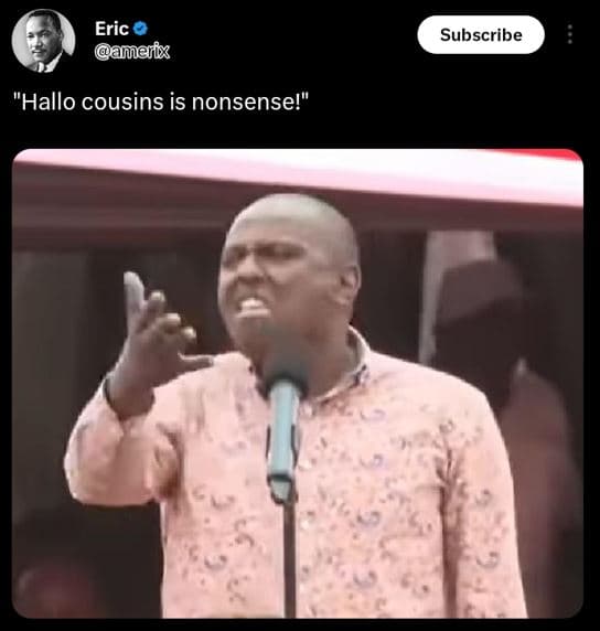 Eric mafx subscribe 'hallo cousins is nonsense!