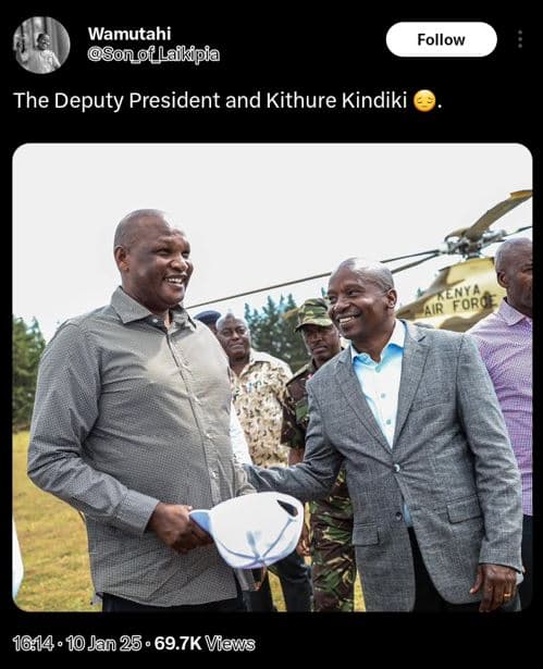Wamutahi sonof laikfpla follow the deputy president and kithure kindiki eny air