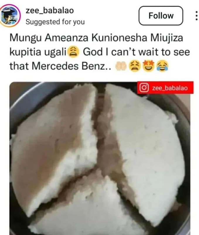 Zee_babalao suggested for you follow mungu ameanza kunionesha miujiza kupitia ug