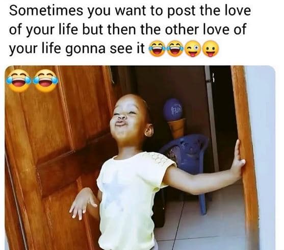 Sometimes you want to post the love of your life but then the other love of your