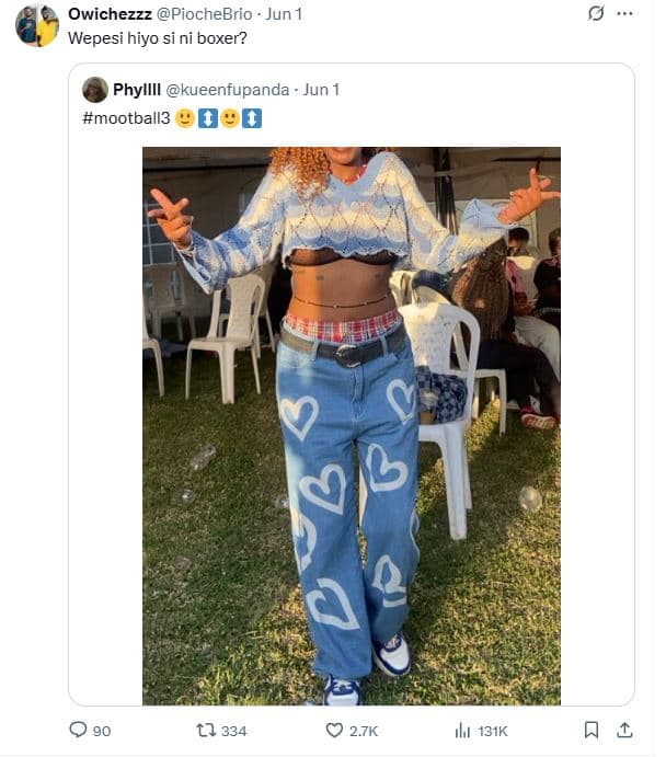 Owichezzz piochebrio jun wepesi hiyo si ni boxer? phyllli kueenfupanda jun mootb