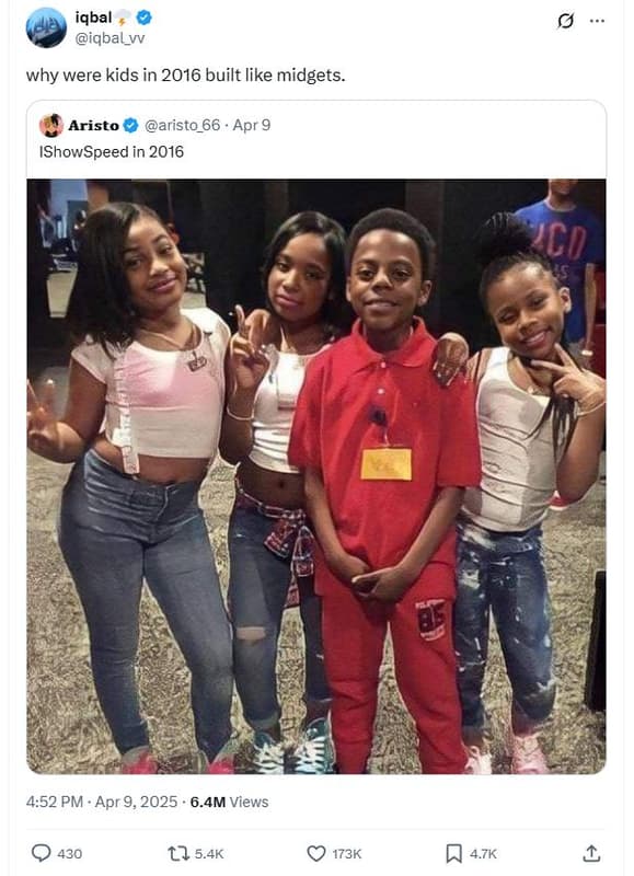 Iqbal iqbal_vv why were kids in built like midgets. aristo aristo_66 apr 9 shows