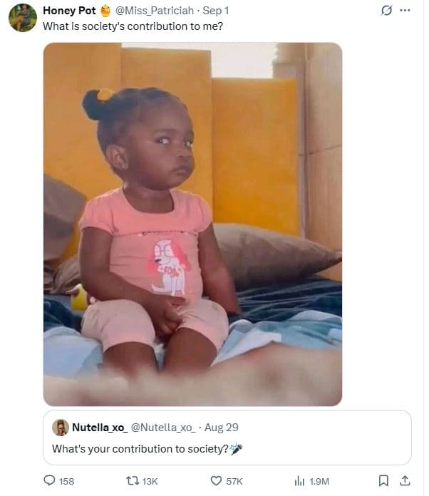 Honey pot miss_patriciah sep what is society's contribution to me? nutella_xo_nu