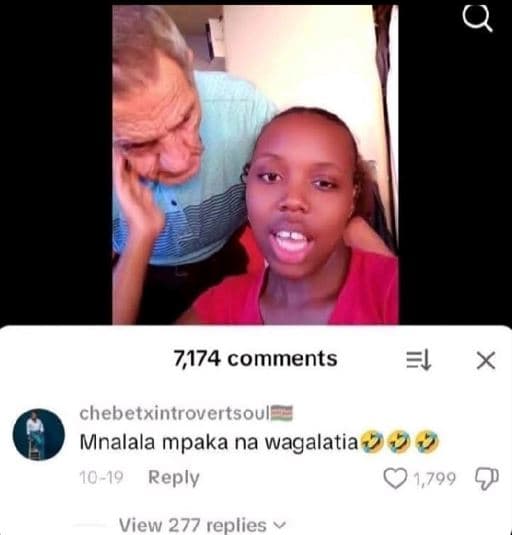 7,174 comments l chebetxintrovertsoul mnalala mpaka na wagalatia reply 01,799 q