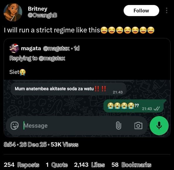 Britney wanghb follow will run a strict regime like this magata magatax ' 1d rap