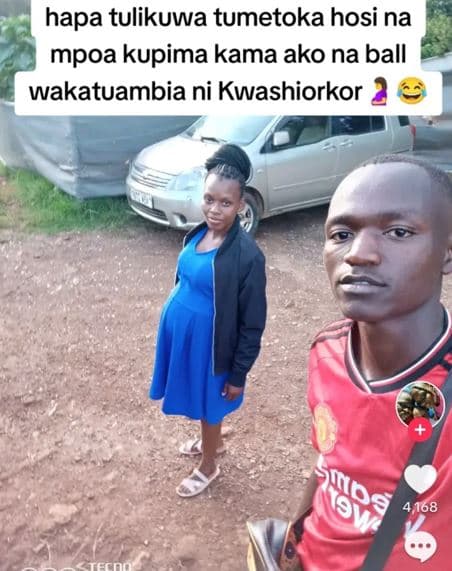 Hapa tulikuwa tumetoka hosi na mpoa kupima kama ako na ball wakatuambia ni kwash