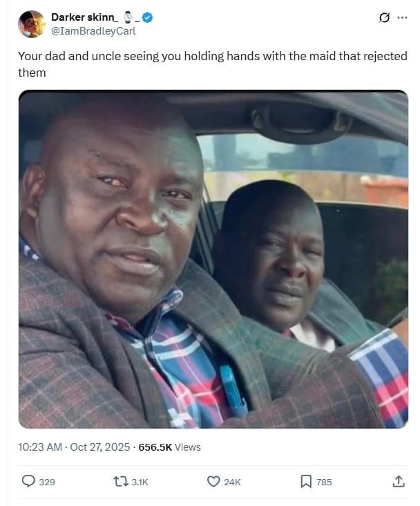 Darker skinn_ iambradleycarl your dad and uncle seeing you holding hands with th