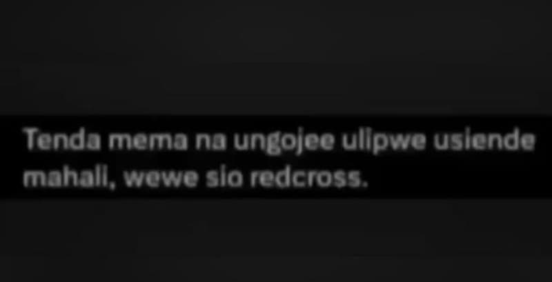 Tendameman ungojee ullpwe uslenda mahallwowe slo redcross.