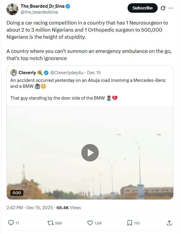 The_bearded_dr_sina the_beardedsina subscribe doing a car racing competition in