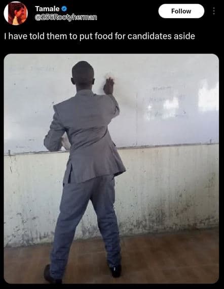 Tamale 256roovherman follow thave told them to put food for candidates aside