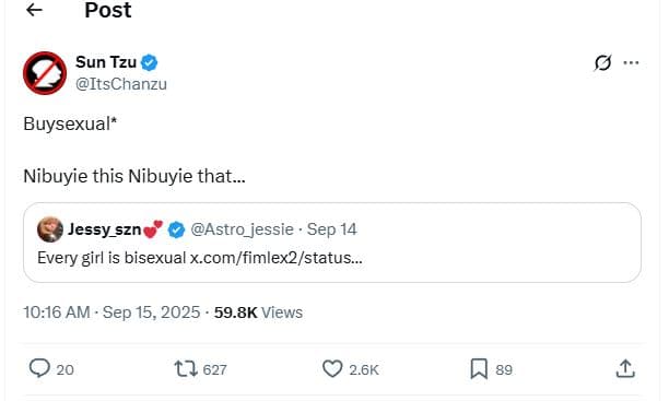 Post sun tzu itschanzu buysexual nibuyie this nibuyie that_ jessy_szn astro_jess