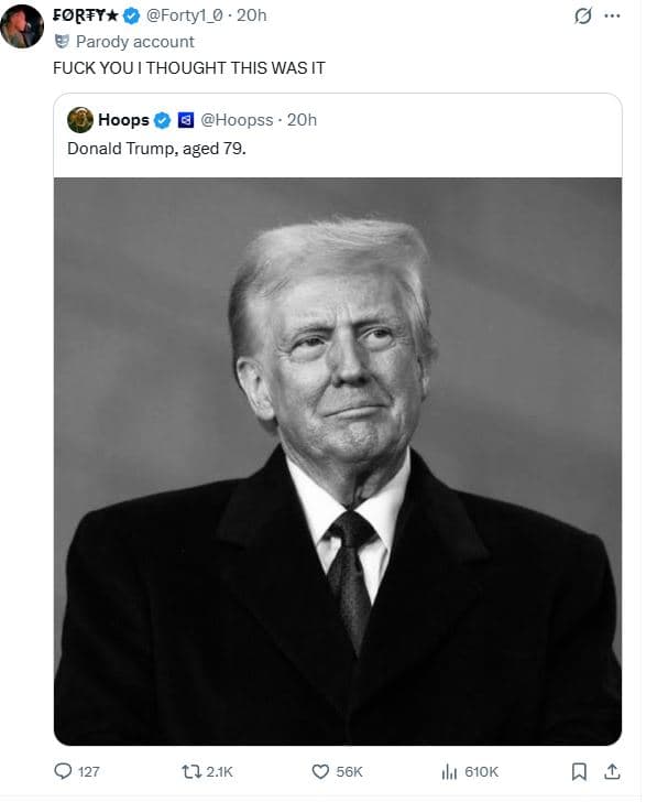 Frfy fortyı 20h parody account fuck you i thought this was it hoops hoopss 20h d