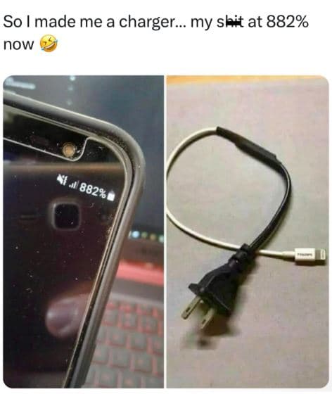 So i made me a charger_ my shit at 882 now