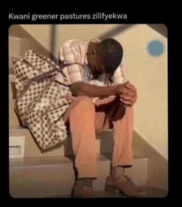Kwani greener pastures zilifyekwa