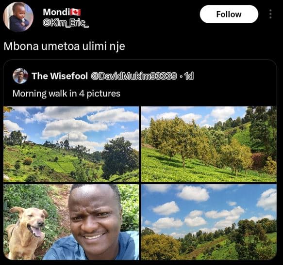 Mondig kmfig _ follow mbona umetoa ulimi nje the wisefool davidmukimg morning wa