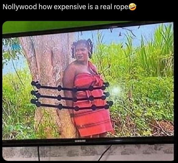 Nollywood how expensive is a real rope