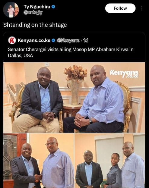 Ty ngachira anigohy follow shtanding on the shtage kenyans.co.ke kenyans .1d sen