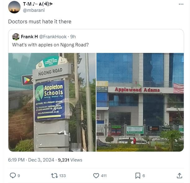 T.maas mbarani doctors must hate it there frank h frankhook 9h what's with apple