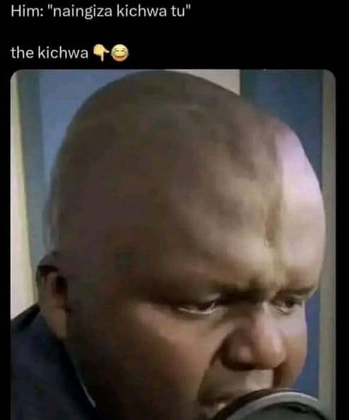 Him naingiza kichwa tu the kichwa