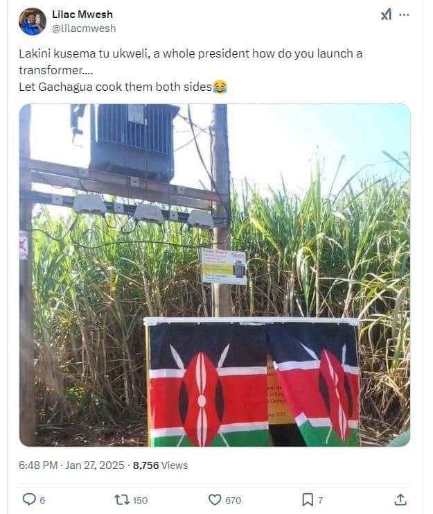 Lilac mwesh lilacmwesh lakini kusema tu ukweli a whole president how do you laun