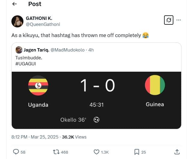 Post gathonik queengathoni as a kikuyu, that hashtag has thrown me off completel