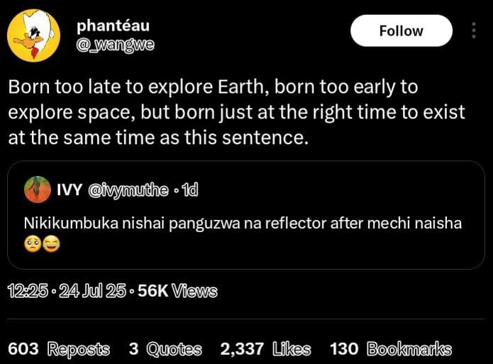 Phantéau wan we follow born too late to explore earth, born too early to explore