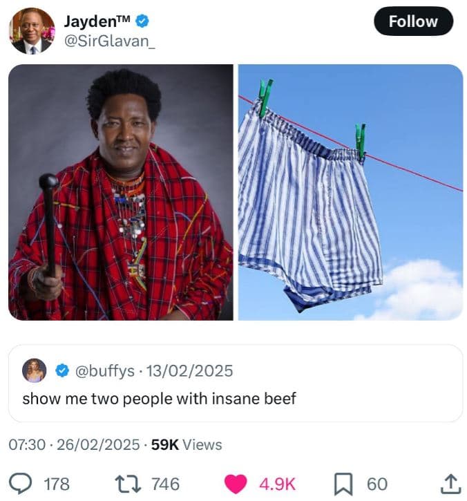 Jaydentm sirglavan follow buffys 1302 show me two people with insane beef 0730 2