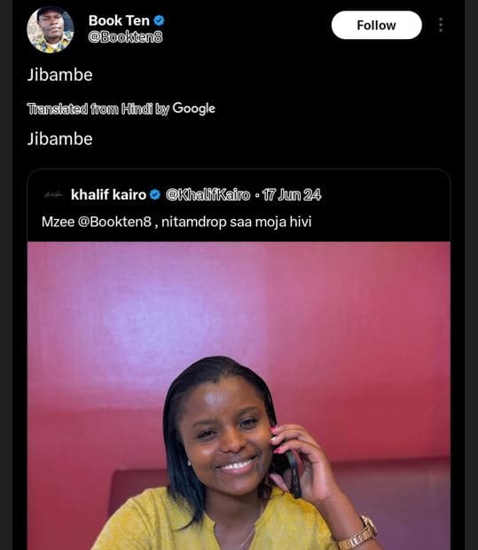 Book ten bookten8 follow jibambe tanslated fom hindi by google jibambe khalif ka