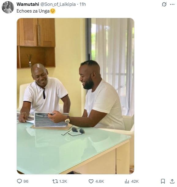 Wamutahi son_of_laikipia i1h echoes za unga tl 12k 4.6k ılı 42k