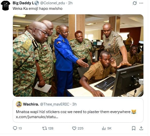 Big daddy l colonel_edu weka ka emoji hapo mwisho wachira thee_maveric mnatoa wa