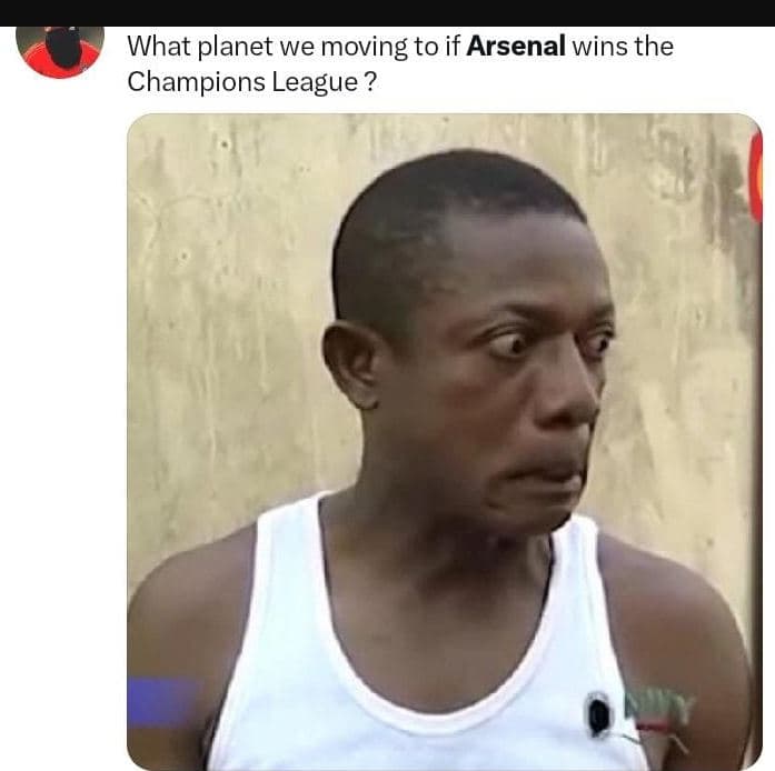 What planet we moving to if arsenal wins the champions league ?
