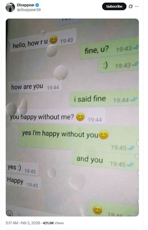 Disappear disappear3o subscribe hello how ru fine u? 19.43 19,43 how are you 19,