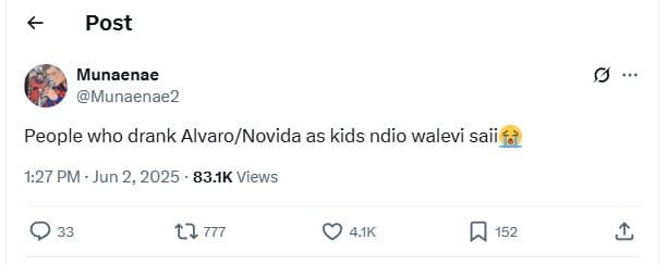 Post munaenae munaenae2 people who drank alvaro novida as kids ndio walevi saii