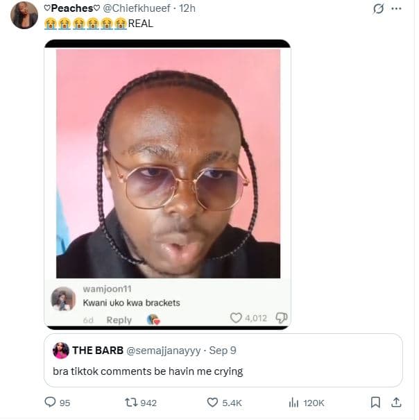 Vpeachesv chiefkhueef 12h ffffff real wamjoonn1 kwani uko kwa brackets reply 4,0