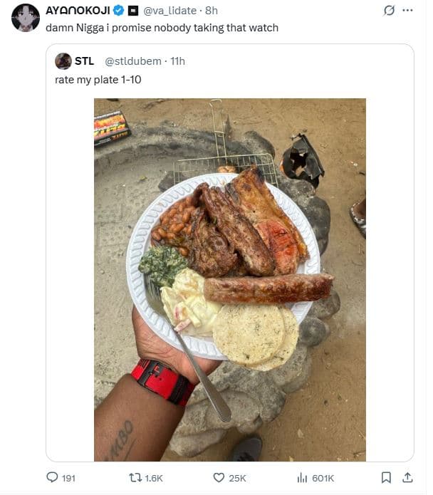 Ayoookoji va_lidate 8h damn nigga i promise nobody taking that watch stl stldube