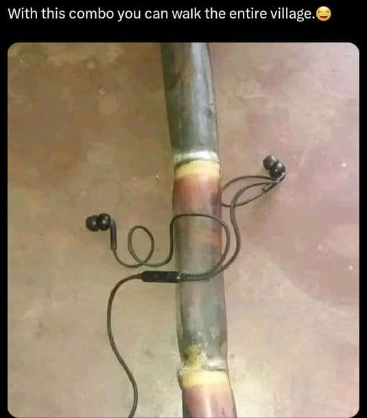 With this combo you can walk the entire village.