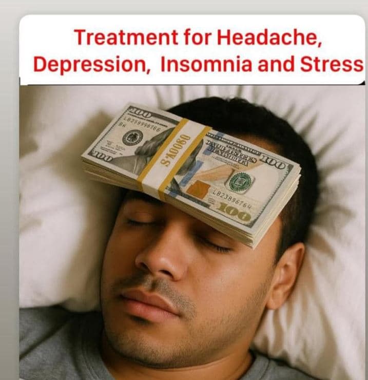 Treatment for headache, depression, insomnia and stress 1 1o